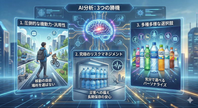 AIが分析する3つの「勝機」